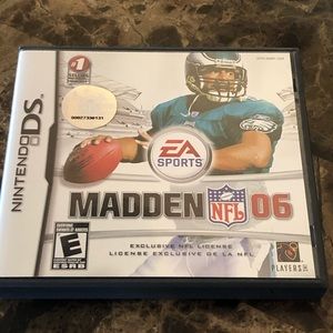 Nintendo DS Madden 06 game